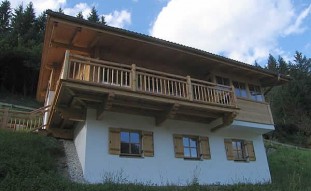 Achteraanzicht chalet